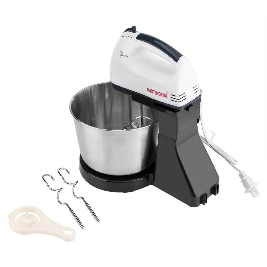 Elektrik 7 Kecepatan Kue Adonan Roti Mixer Telur Beater dengan Bowl 220 V 100 W-Internasional
