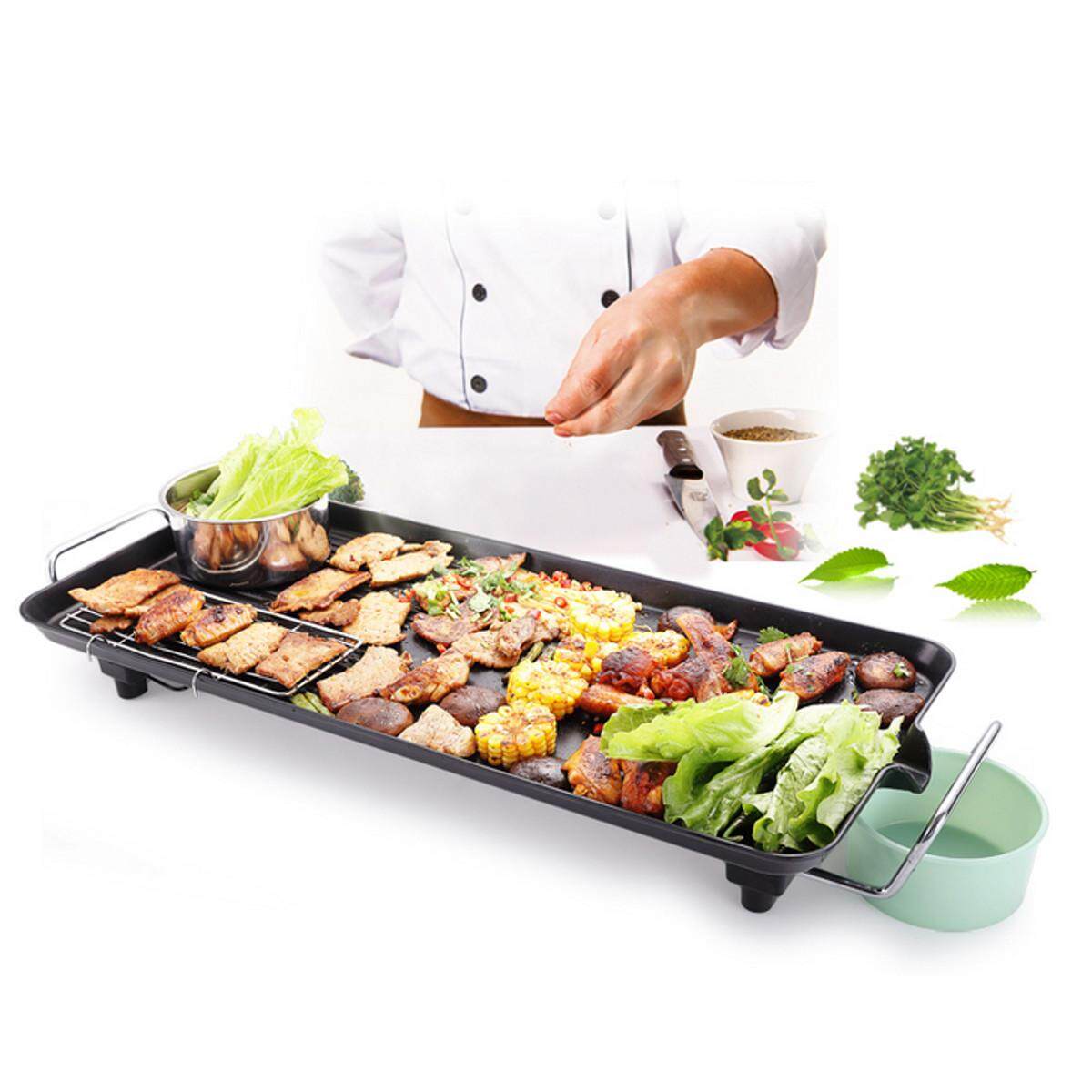 Electric Table Grill BBQ Barbecue Nonstick - intl