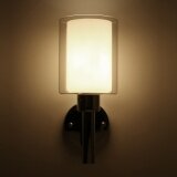 European Wall Lamp Bedroom Bedside Lamp Creative Hotel Indoor LED Single Wall Lamp