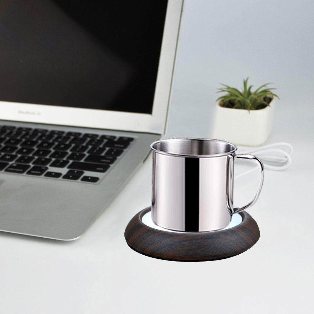 Foonee Coffee Mug Warmer Coaster Usb Desktop Cup Electric Beverage Heater Aluminum Plate Office Home Intl
