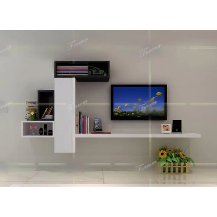 Free Style Wall Mounted Tv Shelves Storage Cabinet Full Set White Black Lazada - Pictures Of Wall Mounted Tv Shelves Free Style Wall Mounted Tv Shelves Storage Cabinet Full Set White Black Lazada - Pictures Of Wall Mounted Tv Shelves