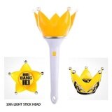 G-GRAGON bigbang10 anniversary lamp cap 4 four generation crown lights stick GD Black