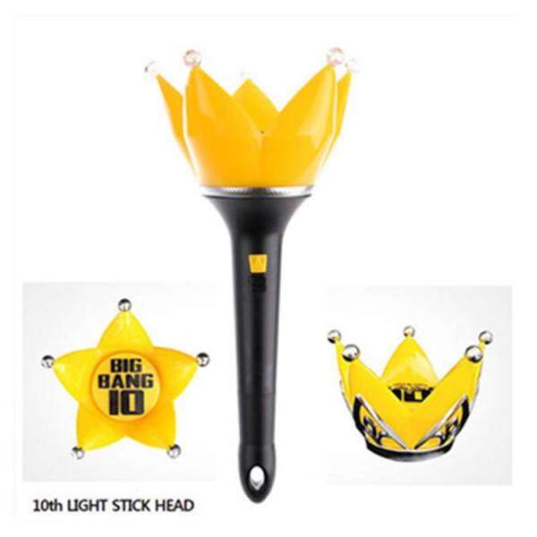 G-GRAGON bigbang10 anniversary lamp cap 4 four generation crown lights stick GD Black