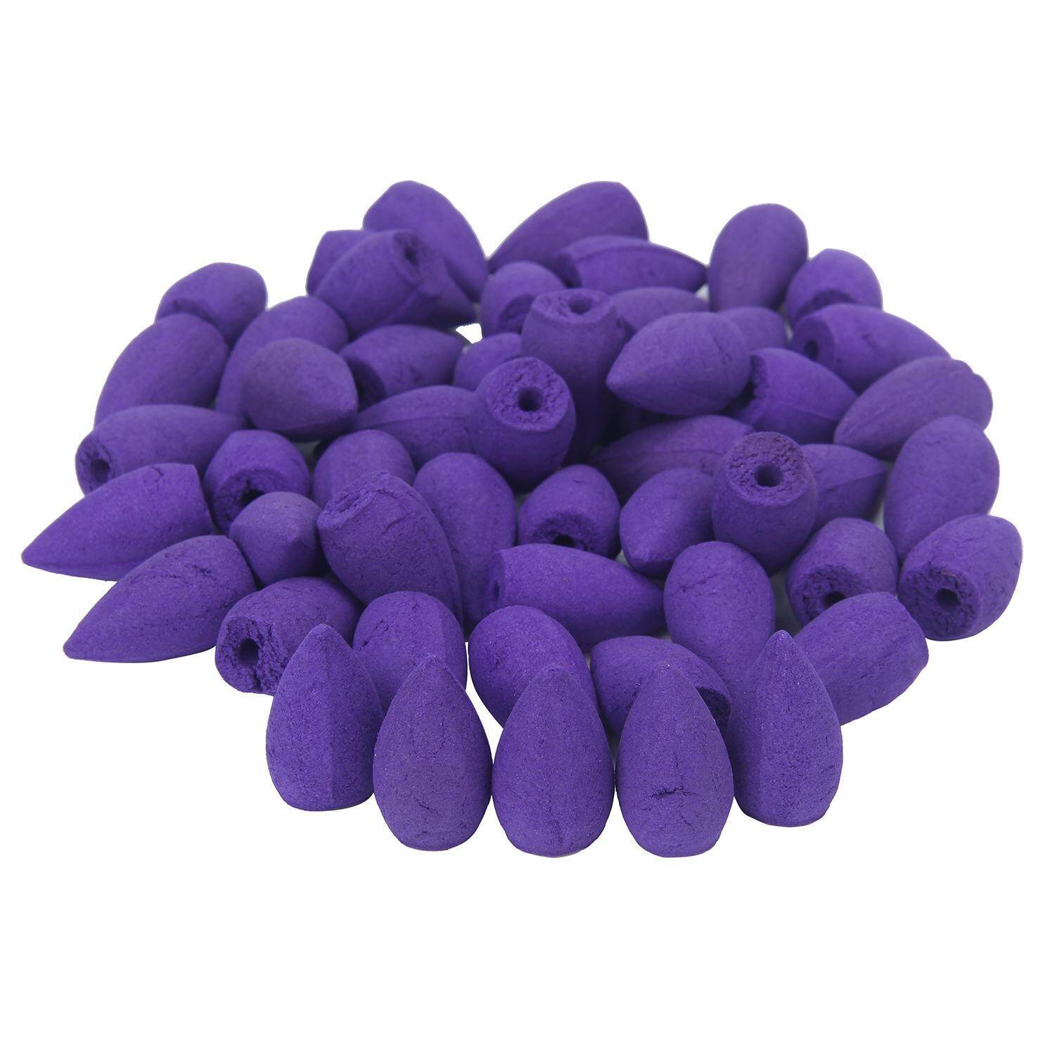Gasfun Arus Balik Dupa Aromaterapi Kerucut Dupa Cendana (50 Pcs), Mawar-Internasional