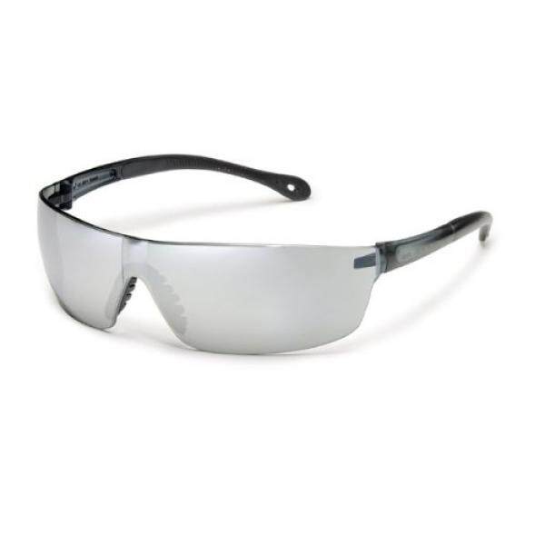 Gateway Safety 448 M Starlite Kuadrat Ultra Ringan Kacamata Safety, Cermin Perak Lensa abu-abu Kuil (Pack Of 10)-Intl