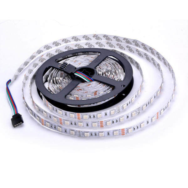 GETEK 5M SMD RGB 5050 Strip light 300 LED and 24 Key IR Remote &12V 5A Power