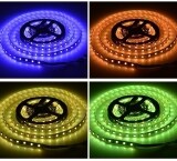 GETEK 5M SMD RGB 5050 Strip light 300 LED and 24 Key IR Remote &12V 5A Power