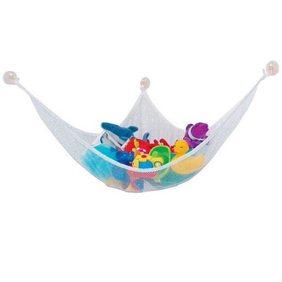 GETEK Hanging Multipurpose Stuffed Toy Hammock Net (White)