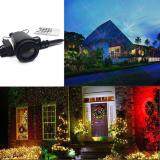 GOOD Outdoor LED Lawn Lamp Dynamic Laser Light Waterproof Remote Control Spot Light US Plug Black