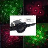 GOOD Outdoor LED Lawn Lamp Dynamic Laser Light Waterproof Remote Control Spot Light US Plug Black