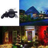 GOOD Outdoor LED Lawn Lamp Laser Light With Remote Control Garden Decorative Lights Black