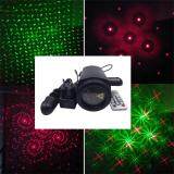 GOOD Outdoor LED Lawn Lamp Laser Light With Remote Control Garden Decorative Lights Black