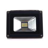 GOOD Waterproof Solar Powered 12LED Flood Light Sensor Garden Emergency Spotlight Pure White