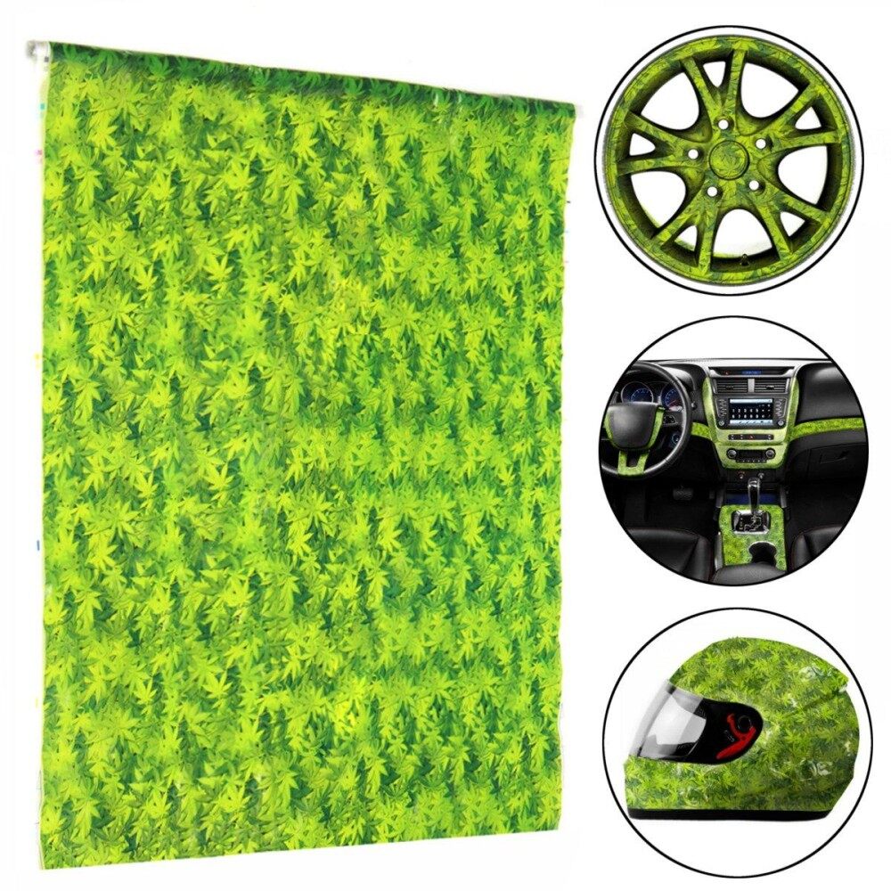 Green PVA Hydrographic Film Water Transfer Printing Film Hydro Trim 50x100cm !