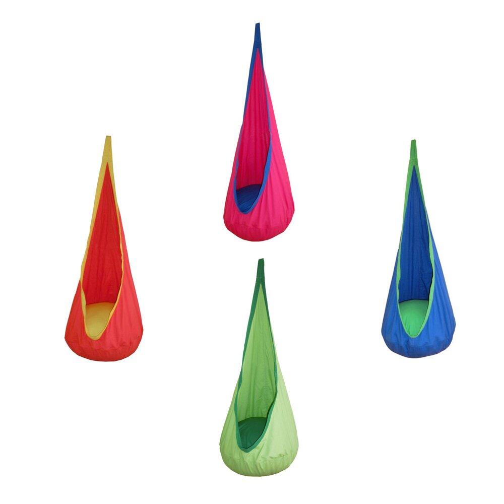 แขวนที่นั่ง Hammock Swing ใหม่ชุดเด็ก Therapeutic สีแดงกุหลาบ - Intl