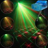 HappyLife Y12 Mini Red Green Sound Automatic Moving Laser 12 Patternsprojector Club Bar Lighting Lights Dance Disco Home Party Xmas Djstage Light Show + Tripod