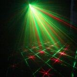 HappyLife Y12 Mini Red Green Sound Automatic Moving Laser 12 Patternsprojector Club Bar Lighting Lights Dance Disco Home Party Xmas Djstage Light Show + Tripod