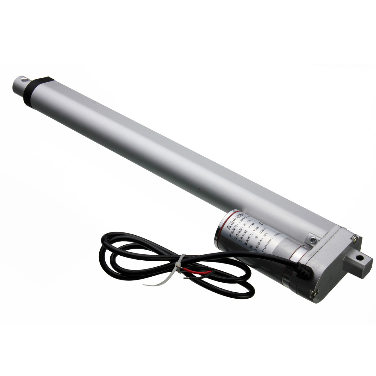 Tugas Berat Motor Aktuator Linear 300 Mm Stroke DC12V 900N Braket Elektrik 12 Mm/s-Intl