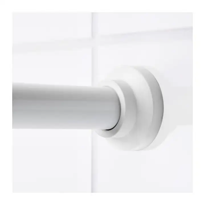 Ikea Easy Install Shower Curtain Rod Free With 12 Pieces Curtain