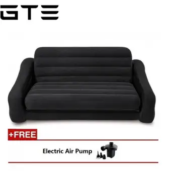 Gte Intex Inflatable Pull Out Sofa Bed Free Electric Pump Gte Intex Inflatable Pull Out Sofa Bed Free Electric Pump Fulfilled By