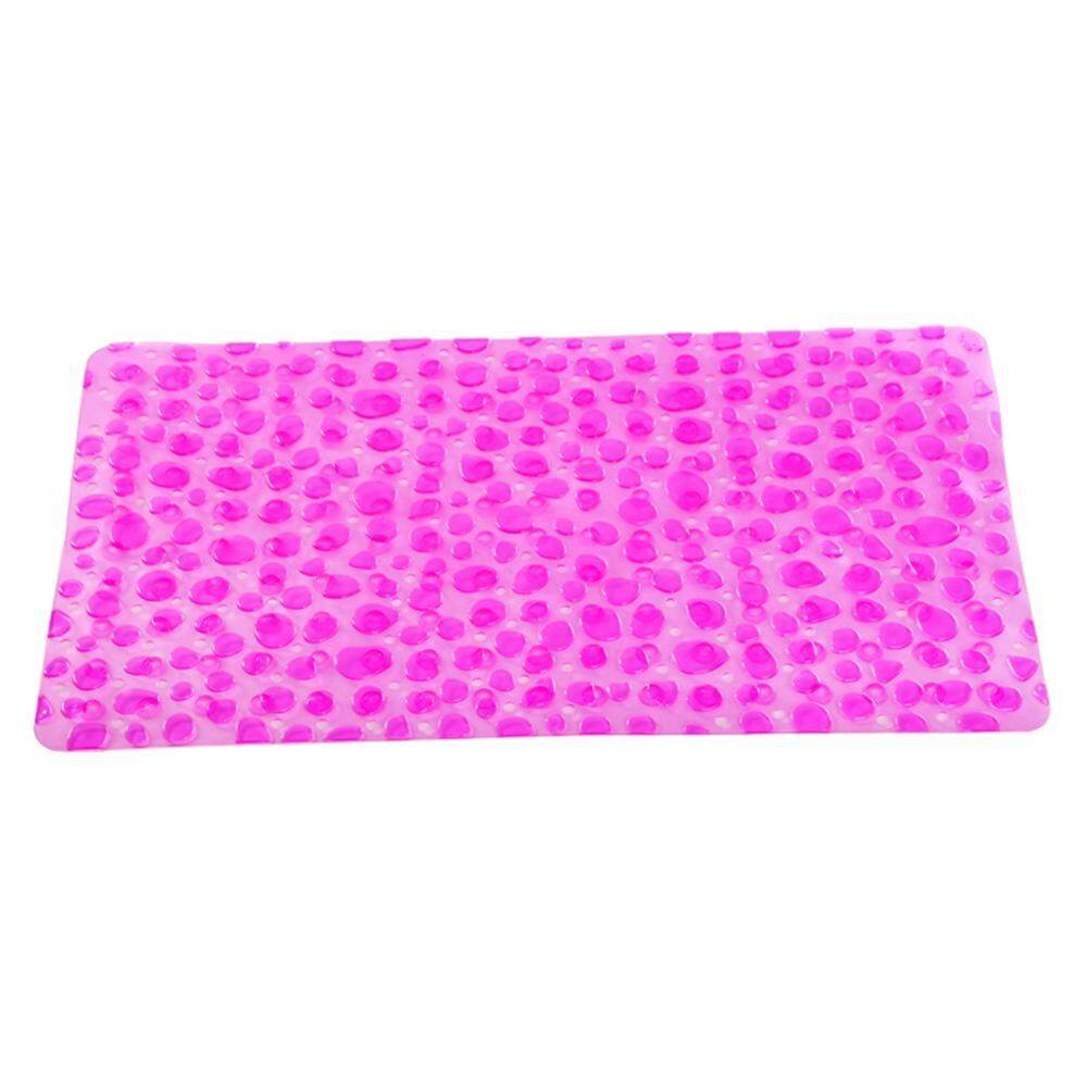 iooilyu New Non-Slip Bathroom Mat Pebble Foot Massage Pvc Mat,4 Colors - intl