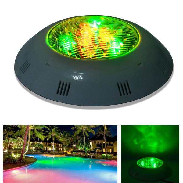 Jiawen 12 W RGB Bơi LED Bể Đèn Dưới Nước Đèn Chiếu Sáng Ngoài Trời AO đèn Led Bể Bơi piscina Đèn DC 24 V