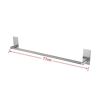 Kitchen Bathroom Lavatory Stainless Steel Self Adhesive Single