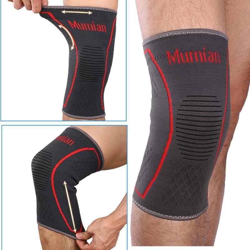 Knee Pads Guard Safety Brace Wrap Sports Elastic Knee Support Protector Leg