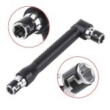 L-Shaped Double Head 1//4/" Socket Wrench Spanner Screwdriver Home DIY Hand Tool
