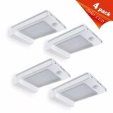 ĐÈN LED Năng Lượng Mặt Trời Ngoài Trời Đèn Năng Lượng Mặt Trời 49 Đèn Led Siêu Sáng Ngoài Trời Năng Lượng Mặt Trời Powerd An Ninh Chuyển Động Ánh Sáng Cảm Biến Không Dây Chống Nước cho sân vườn (4 Gói)