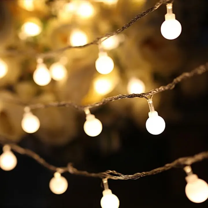 Led String Lights Warm White Ball Fairy Waterproof Led String Lights Warm White Ball