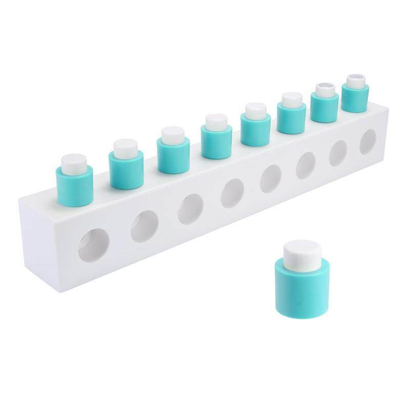 leegoal DIY Assembling Building Blocks Wall Hooks,Bathroom Self-adhesive Towel Hanger Hooks Wall Mount Key Rack Organizer,White+Blue