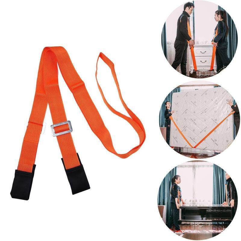 leegoal Lifting And Moving Straps(2PCS) And Extension Straps Harness(2PCS),2-Persons Furniture Carrying Belts Lifting And Moving System Shoulder Strap Moving Harness Cradles,Orange