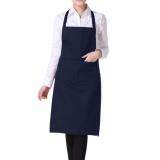 Light Weight Polyester Kitchen Apron for Lady color:Black