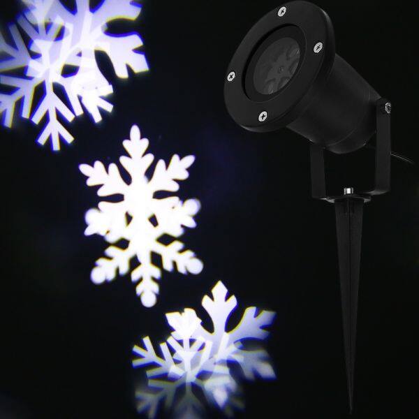 Lightme 100 - 240V 6W LED Waterproof Snowflake Light - intl