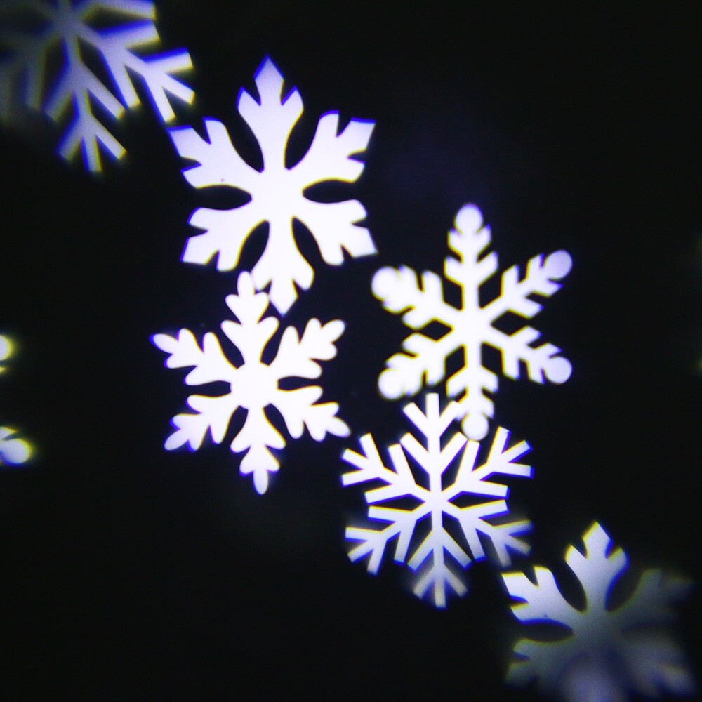 Lightme 100 - 240V 6W LED Waterproof Snowflake Light - intl