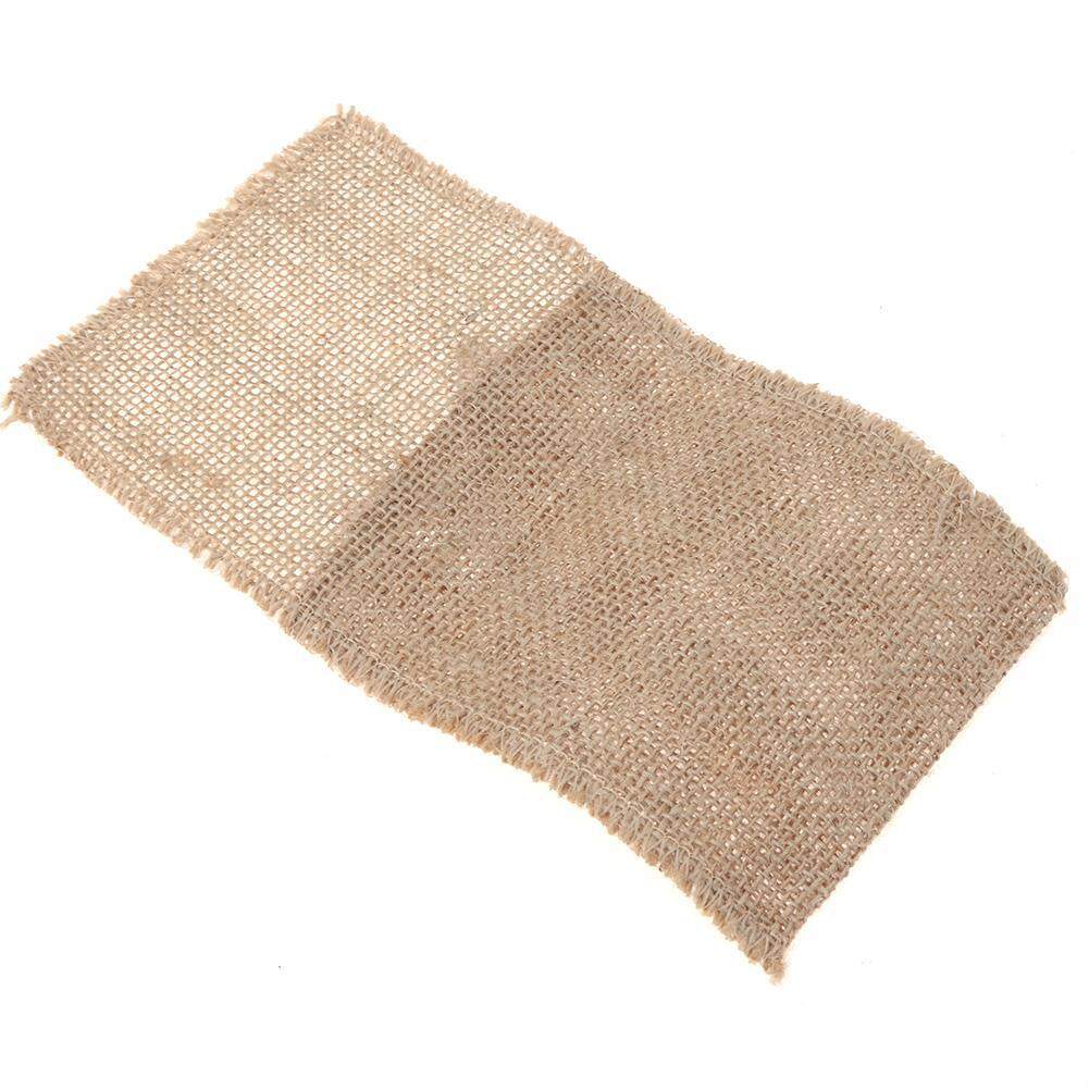 Newlifestyle Linen Table Rectangle Lace Dinning Coffee Place Mat Home Wedding Party Decorative(Khaki)-A - intl(Khaki)