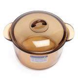 5L Luminarc France Amberline Blooming Heat-resistant Glass Casserole Cooking Pot