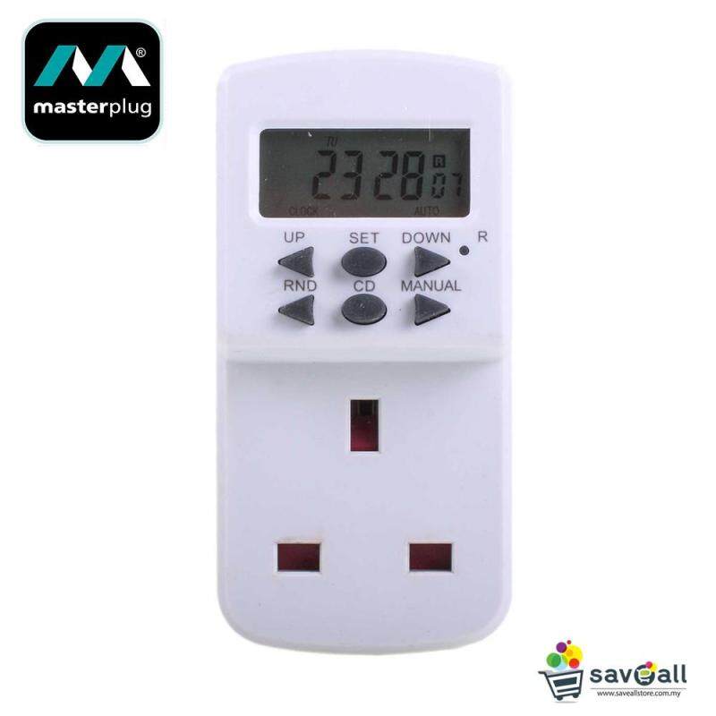 MasterPlug 24 Hours Plug In Programme Electric Timer (TES7-MP)