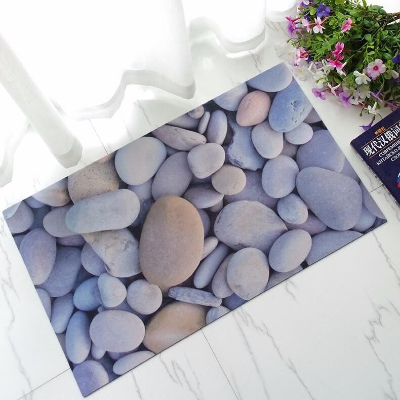 Terbang Pintar Toko-Mats Grosir Besar Jiaoya Tikar Karet 3 Mm Ultra Tipis Tidak Carmen Kekosongan Pengisap non-slip Bathroom Alas # Batu Bata-Internasional