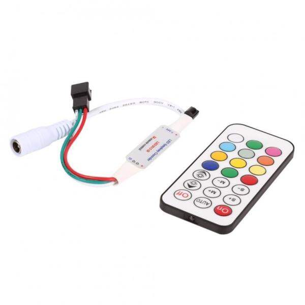 Mini 21 Keys IR Wireless Remote Controller For WS2811 WS2812B LED Strip Lights DC 5-24V - intl