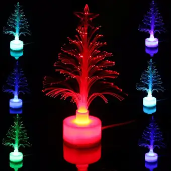 Mini Usb Color Changing Fiber Optical Led Light Christmas Xmas
