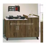 T A Tgc Kitchen Cabinet Modi Oak Lazada Mira 3 Door Kitchen Stove Cabinet