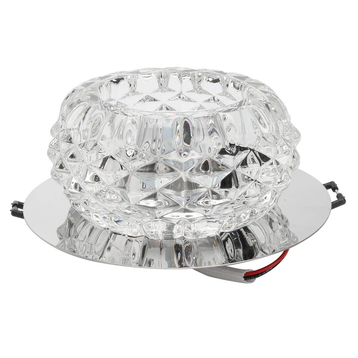 Modern Crystal 5W LED Ceiling Light Fixture Pendant Lamp Lighting Chandelier - intl