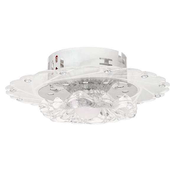 Modern Crystal LED Ceiling Fixture Blue Light Superior Home Lamp Chandelier - intl