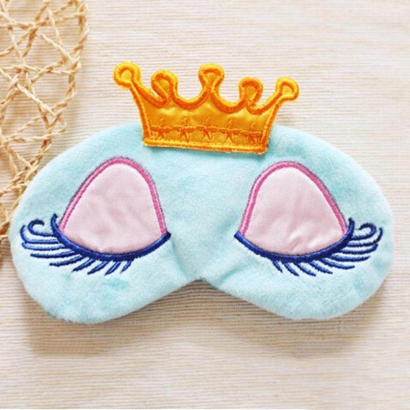 Moonar Cute Crown Eyepatch Eye Blinder Winker Sleep Rest Relax Mask Padded Eyeshade For Travel And Home Use