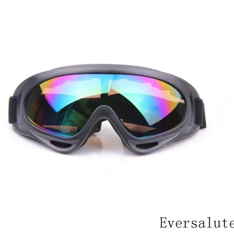 Motorcycle Goggle,Eversalute Dust Protection Goggle Sun Glasses Windproof Safety Goggles for Riding Motorcycle, Bikes, Skiing etc.