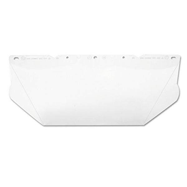 Safety MSA 10115840 V Gard Polycarbonate Visor Berkontur, Jelas, 8X17X0.06-Inch-Intl