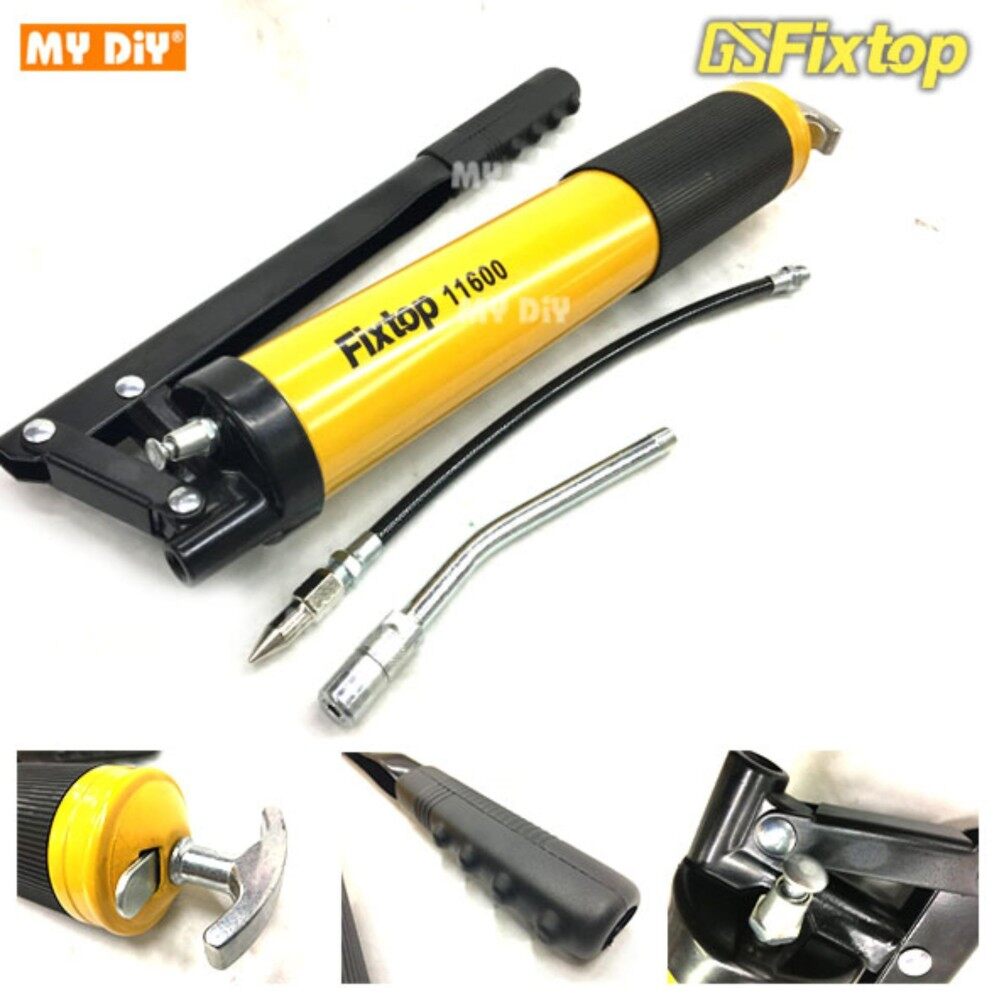 MYDIYSDNBHD Fixtop hand Grease Pump Gun Industrial 600cc Lazada
