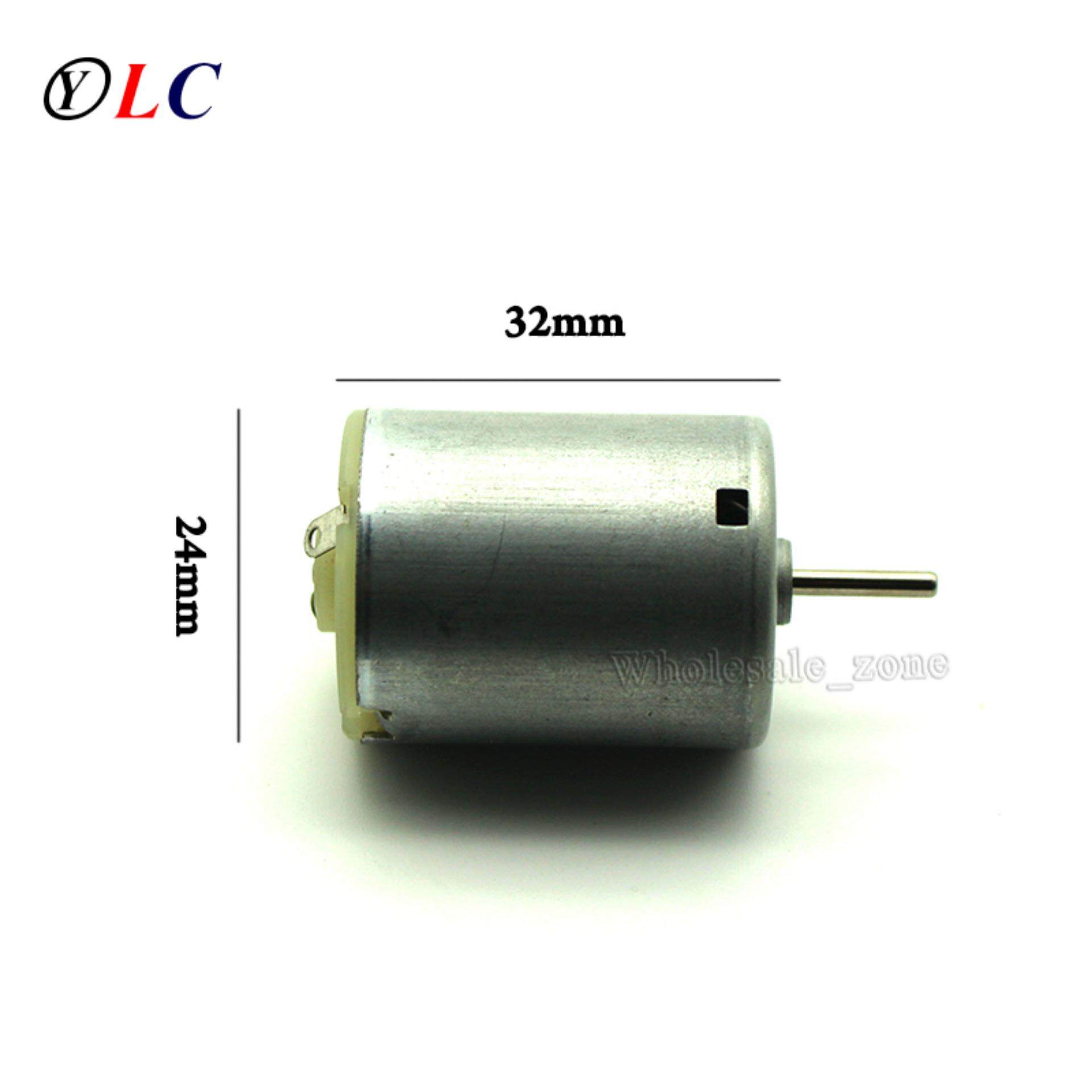 New 280 Strong Magnetic Carbon Brush Dc Motor 8000 To Rpm 6v To 12v Motor High Torque For Toy Model Accessories Lazada